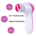 Electric Sonic Spin Deep Clean Pore Facial Brush