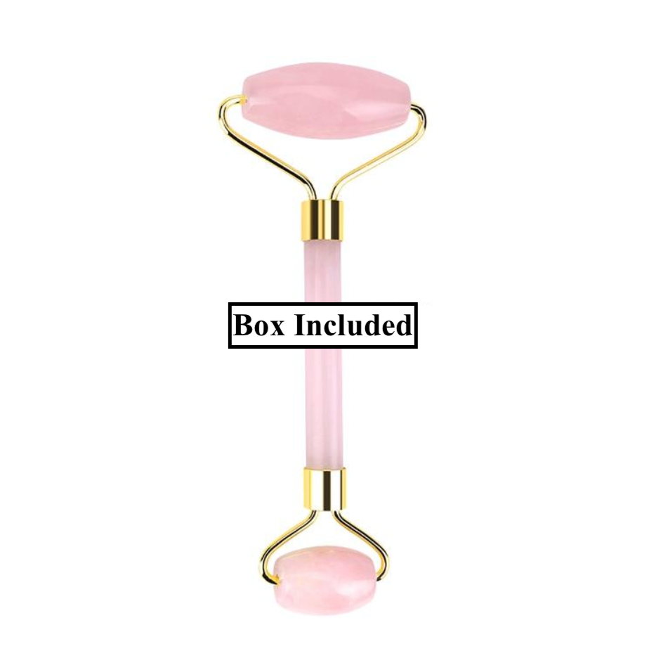 Rose Quartz Dual Roller & Sculpting Tool